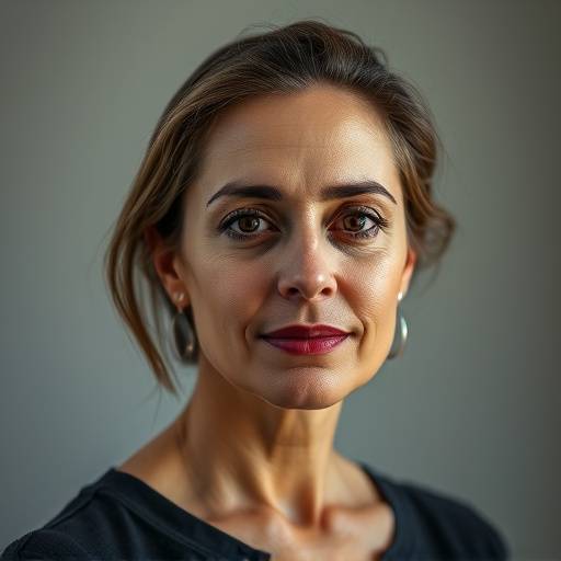 Retrato de Maria Clara Albuquerque, fundadora e diretora do Ateliê